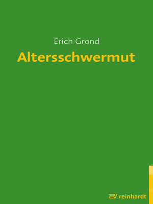 cover image of Altersschwermut